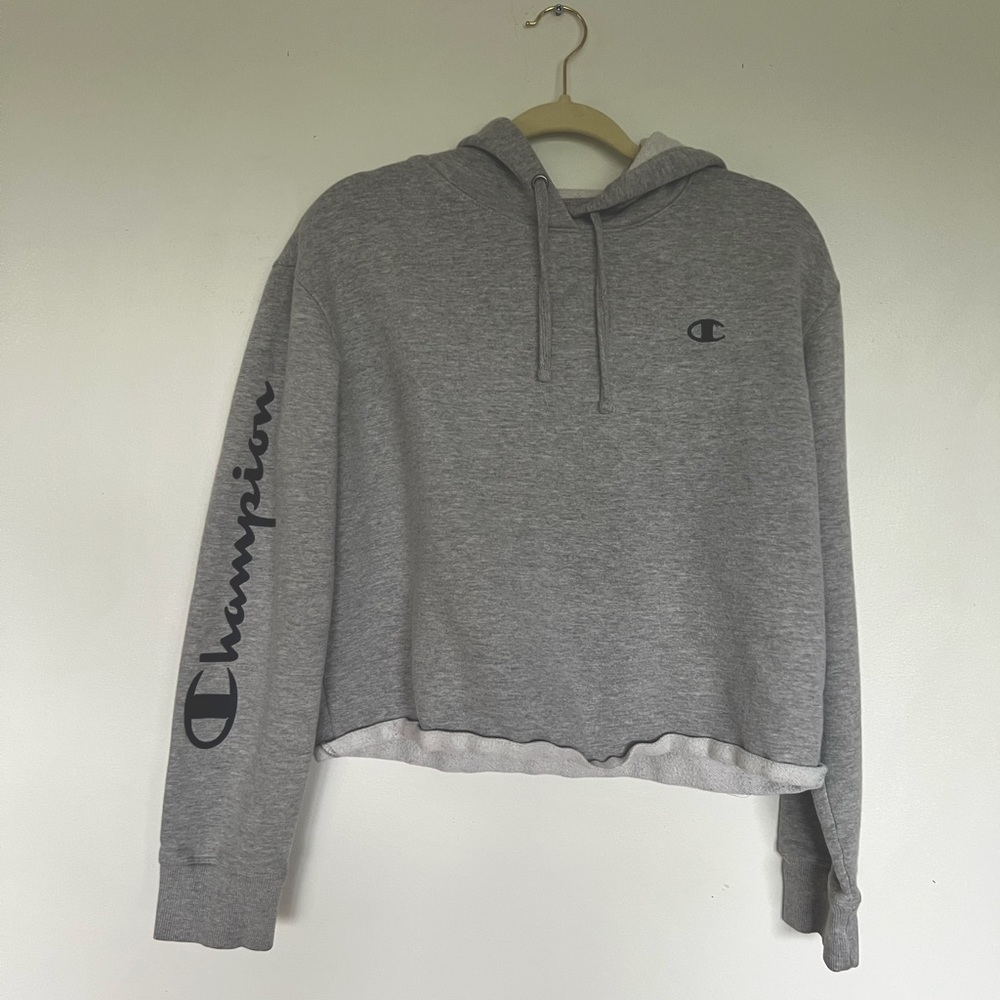 Champion mid crop hoodie